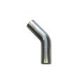 Vibrant VIBRANT 13104 Stainless Steel Exhaust Pipe Bend 45 Degree - 4 In. V32-13104